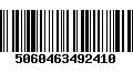 Código de Barras 5060463492410