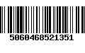 Código de Barras 5060468521351