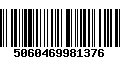 Código de Barras 5060469981376