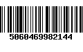 Código de Barras 5060469982144