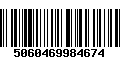 Código de Barras 5060469984674