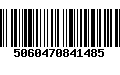 Código de Barras 5060470841485