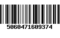 Código de Barras 5060471609374