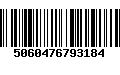 Código de Barras 5060476793184