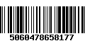 Código de Barras 5060478658177