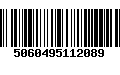 Código de Barras 5060495112089