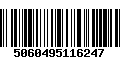 Código de Barras 5060495116247