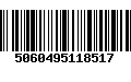 Código de Barras 5060495118517