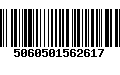 Código de Barras 5060501562617