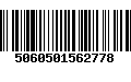 Código de Barras 5060501562778