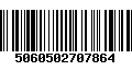 Código de Barras 5060502707864