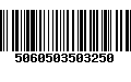 Código de Barras 5060503503250