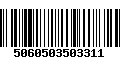 Código de Barras 5060503503311