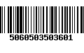 Código de Barras 5060503503601