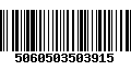 Código de Barras 5060503503915