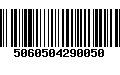 Código de Barras 5060504290050