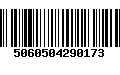 Código de Barras 5060504290173