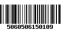 Código de Barras 5060506150109