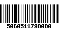 Código de Barras 5060511790000