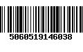 Código de Barras 5060519146038