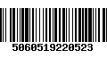 Código de Barras 5060519220523