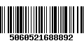 Código de Barras 5060521688892