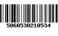 Código de Barras 5060530210534