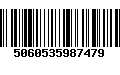 Código de Barras 5060535987479