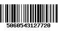 Código de Barras 5060543127720