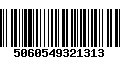 Código de Barras 5060549321313