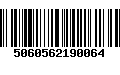 Código de Barras 5060562190064