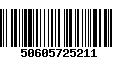 Código de Barras 50605725211