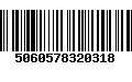 Código de Barras 5060578320318