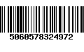 Código de Barras 5060578324972