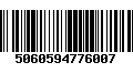 Código de Barras 5060594776007