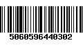 Código de Barras 5060596440302