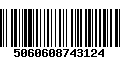 Código de Barras 5060608743124