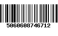 Código de Barras 5060608746712