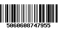 Código de Barras 5060608747955