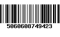 Código de Barras 5060608749423