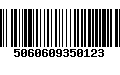 Código de Barras 5060609350123