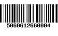 Código de Barras 5060612660004