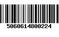 Código de Barras 5060614800224