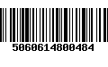 Código de Barras 5060614800484