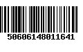 Código de Barras 50606148011641