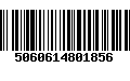 Código de Barras 5060614801856