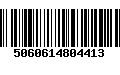 Código de Barras 5060614804413