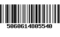 Código de Barras 5060614805540