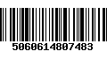 Código de Barras 5060614807483