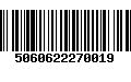 Código de Barras 5060622270019